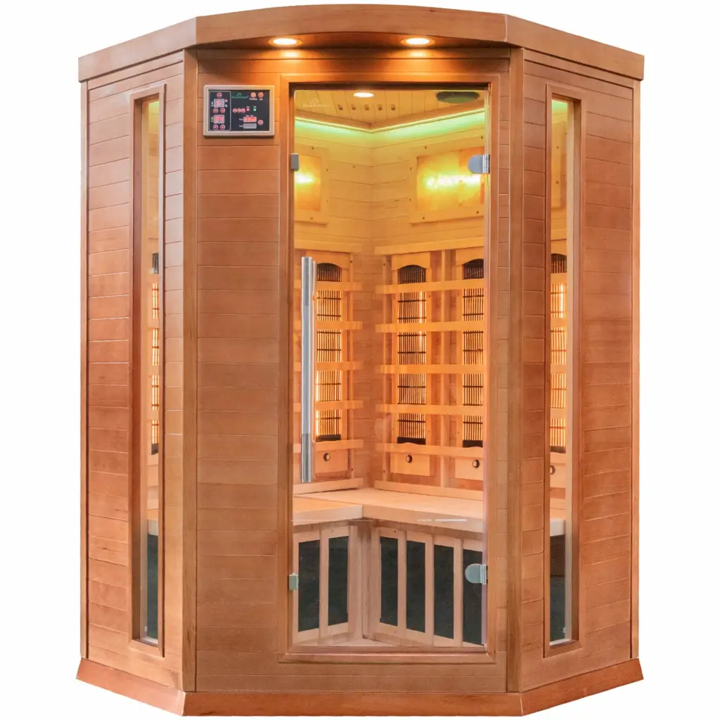 Sauna infrared narożna