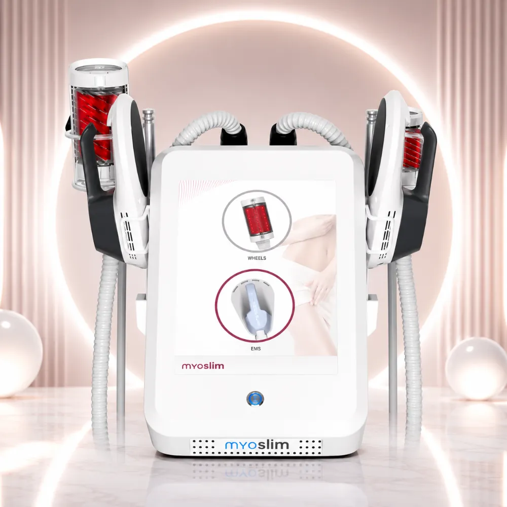 EMS Roller MYOSLIM 6500W – EMS + Endo Roller 360° | 2 Głowice EMS + 2 Rolki | 15 Tesla | Beauty & SPA 2 EMS Roller MYOSLIM 6500W – EMS + Endo Roller 360° | 2 Głowice EMS + 2 Rolki | 15 Tesla | Beauty & SPA - obrazek 2