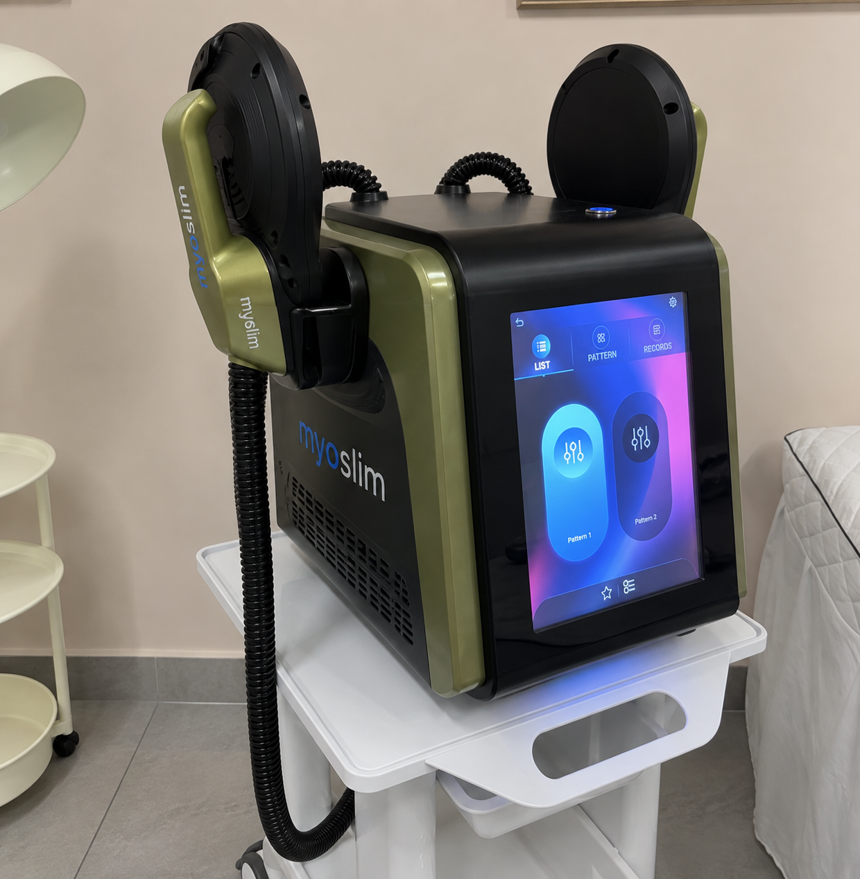 MYOSLIM 6500W 15T – Profesjonalne Urządzenie Kosmetyczne EMS do Modelowania Sylwetki, 2 Głowice 1 MYOSLIM 6500W 15T – Profesjonalne Urządzenie Kosmetyczne EMS do Modelowania Sylwetki, 2 Głowice
